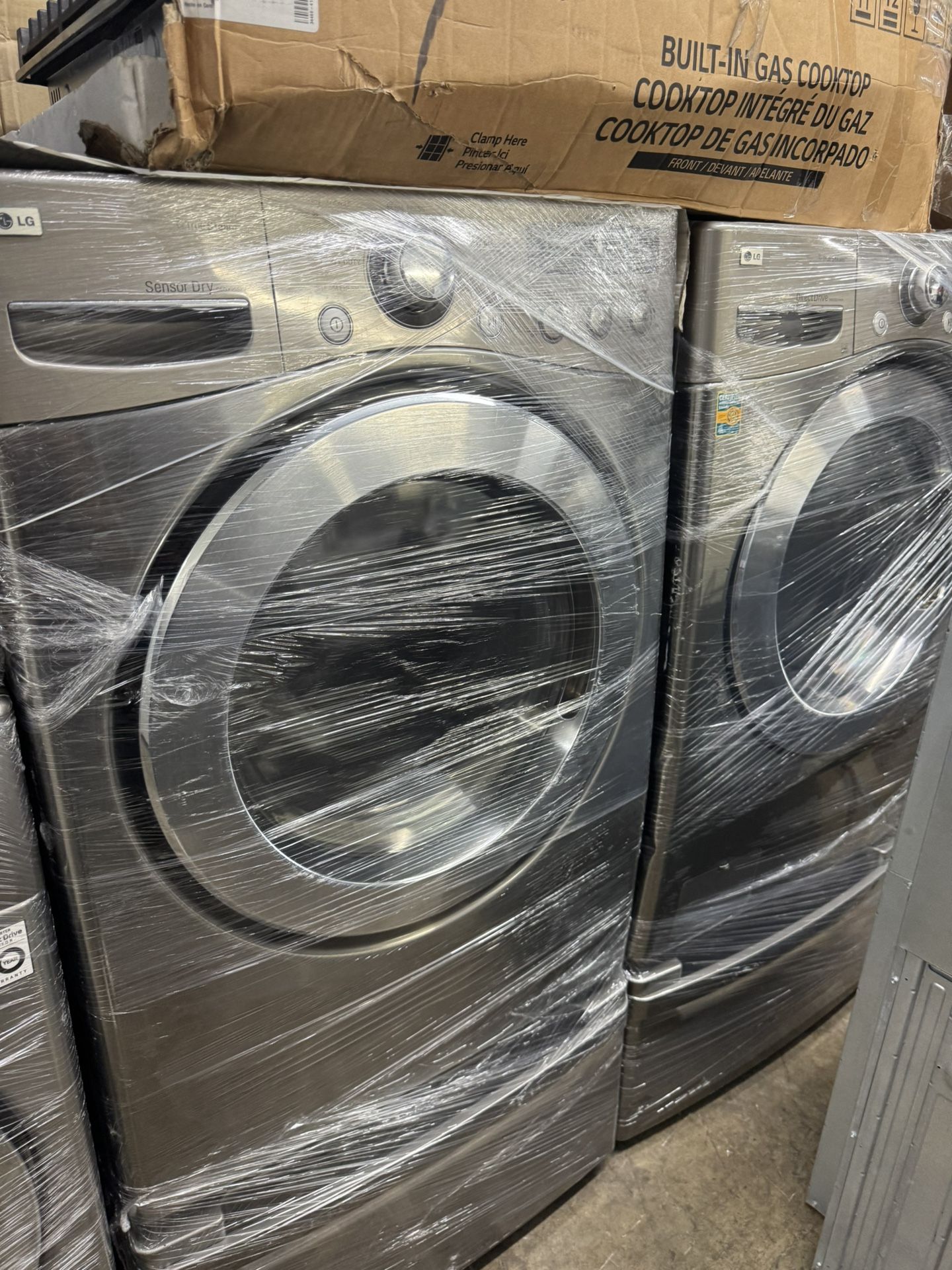 Lg Front Load Washer And Dryer Set Gas JUST FOR TODAY