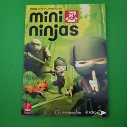 Mini Ninjas Prima Official Strategy Game Guide Eidos Xbox 360 PS3 2009