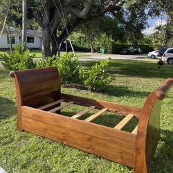 Wood Daybed - Hand Carved Indonesia