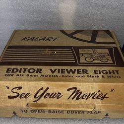 Vintage Kalhart Movie Projector 📽️ 