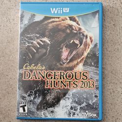 Cabela's Dangerous Hunts 2013 (Nintendo Wii U, 2012)