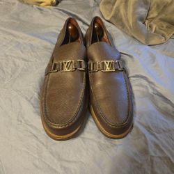 Leather Louis Vuitton Shoes 