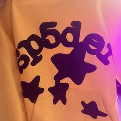 Sp5der Beluga Hoodie Gold