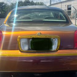 1998 Lincoln Town Car Carter Luxury Addition Chameleon Gold On 30 Inch Rims