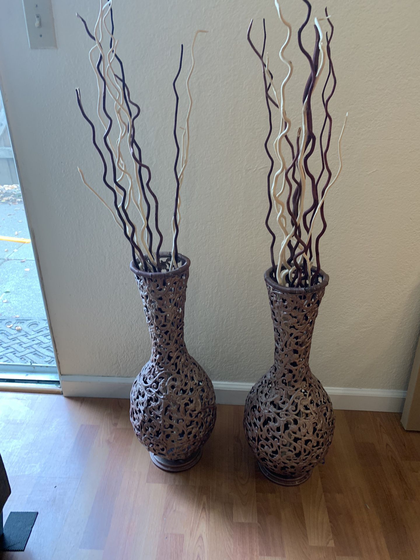 Rose Gold Vases