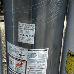 Rheem water heater 40gl