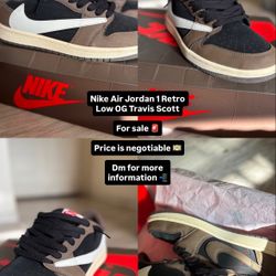 Nike Jordan 1 Low OG Travis Scott