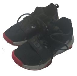 Reebok Red & Black Kids Sneakers Used-12
