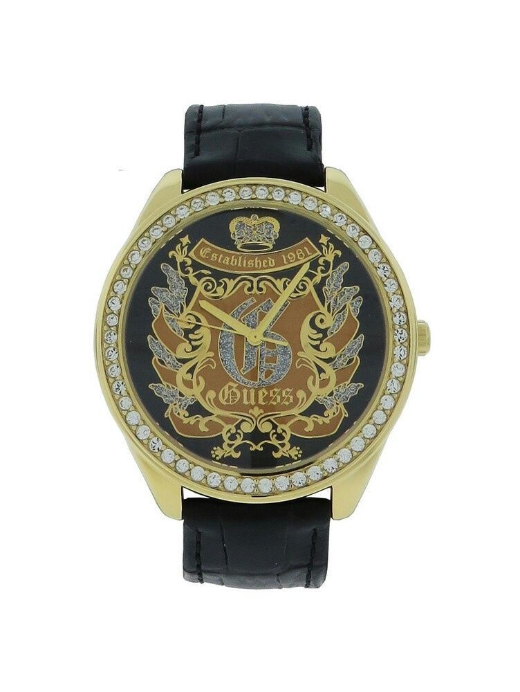Brand New Guess Gold and Black Womens Watch