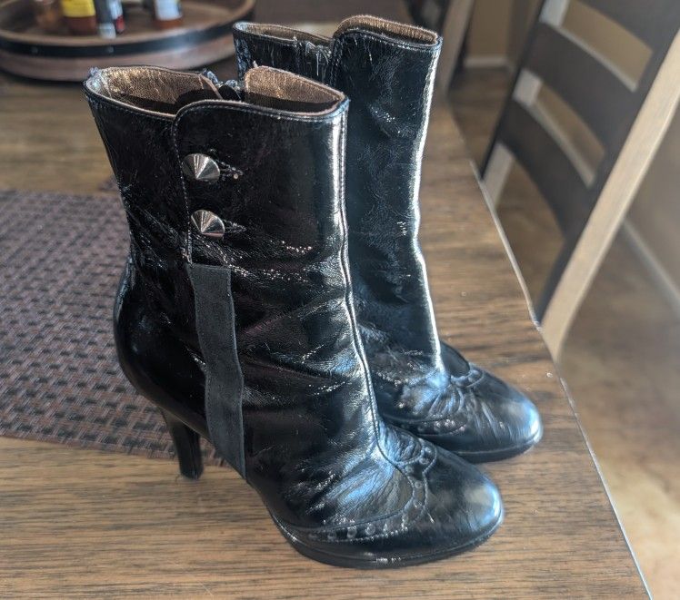 Giuseppe Zanotti Black Leather Boots