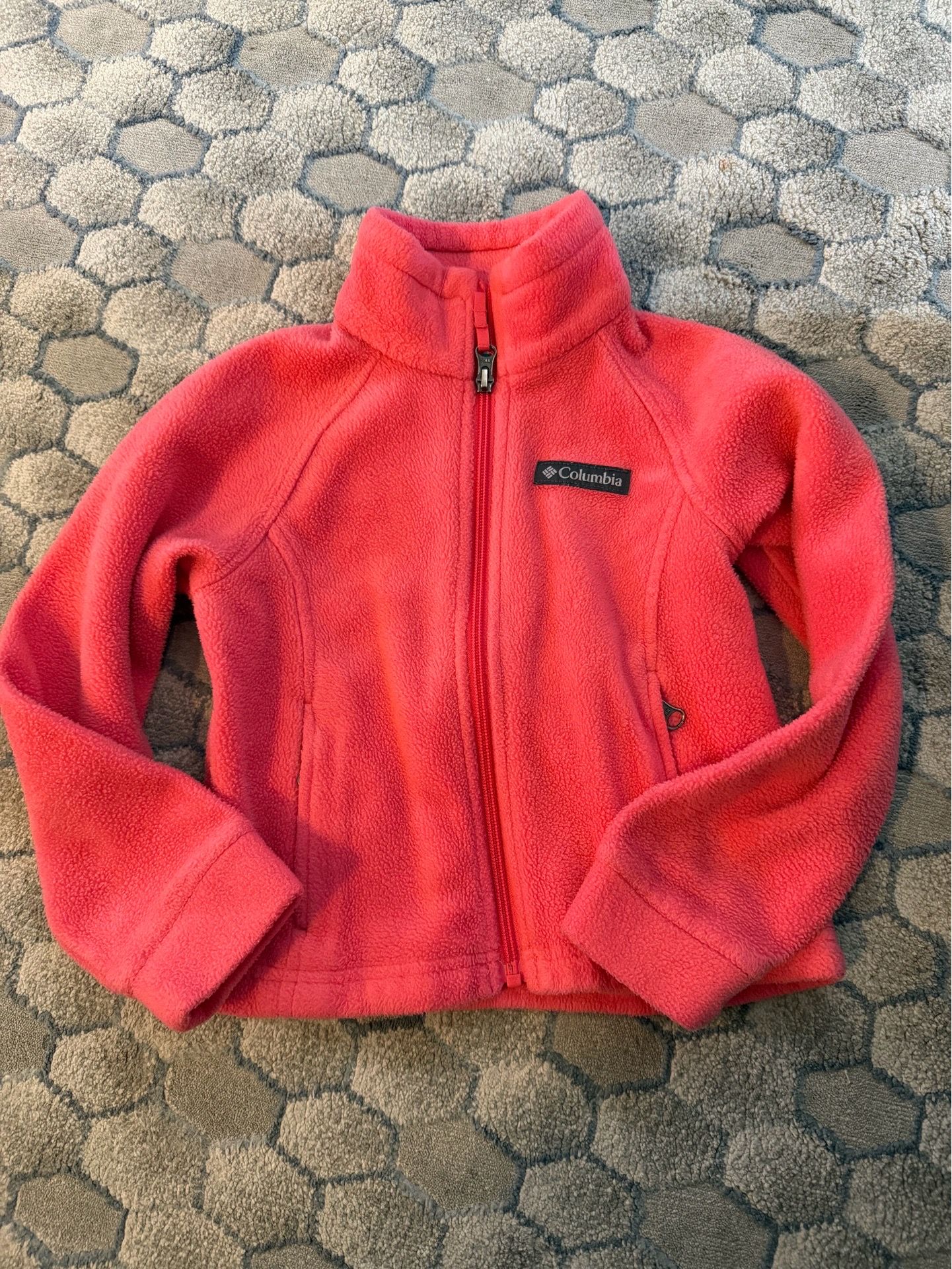 Columbia pink fleece
