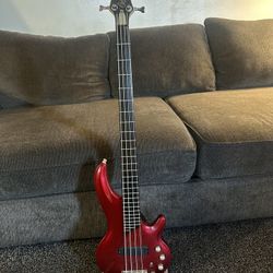 Kurt Curbow bass guitar & a vintage KMD GS130SB mosfet 