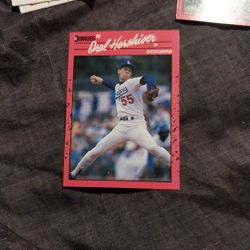 OREL HERSHISER BASEBALL CARD