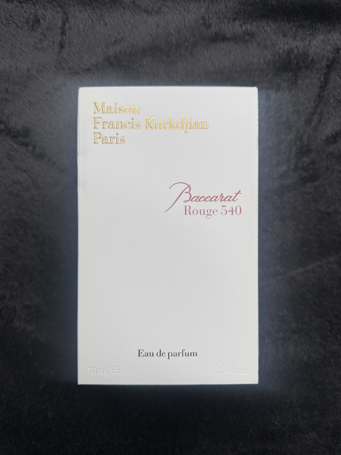 Baccarat 540 perfume - brand new, never opened