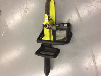 Ryobi 10 chain saw with battery