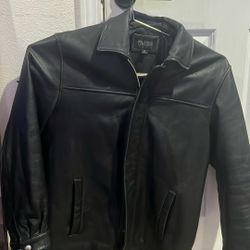 Wil Sons Leather Jacket Size S
