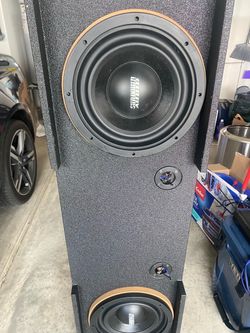 2 12s in Box works great with amp