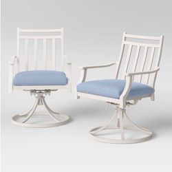 Threshold Fairmont Chairs With Cushions 