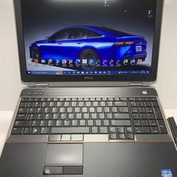 i3 ..i3..DELL LATITUDE  6520….128-SSD  GBcapacity …6.00 GB -RAM .  FASTER  and  READY FOR CLASSES  ON LINE OR