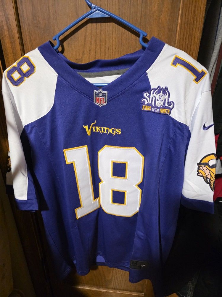 Minnesota Vikings J.Jefferson SKOL Jersey patch