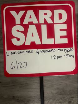 Yard Sale