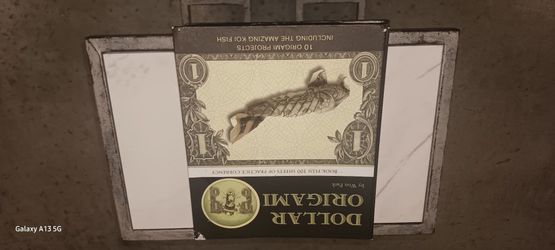 Origami dollar paper