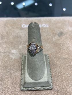 10KT Gold Diamond Ring