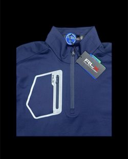 RALHP LAUREN  POLO RLX Performance quarter zip-pullover SZ MEDIUM