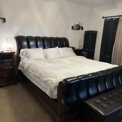 Sleigh Bed Frame 