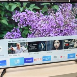 43" SAMSUNG LED SMART 4K ULTRA HDTV,     FREE DELIVERY 