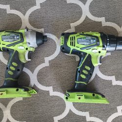 Greenworks Cordless Drill And Impact Driver