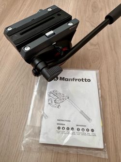 Manfrotto MVH500AH Fluid Video Head with Flat Base