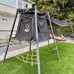 Vuly Max C3 Play House + Large Swing Set 