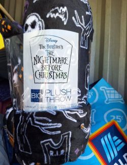 Nightmare Before Christmas Blanket