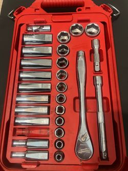 Milwaukee pack out socket set