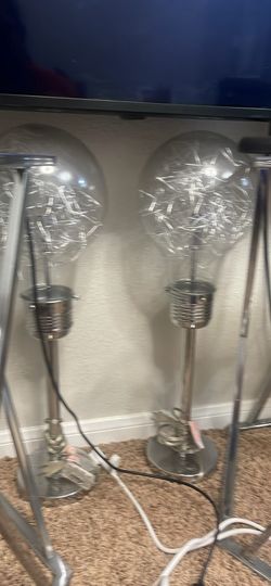 Lamps And Round Table