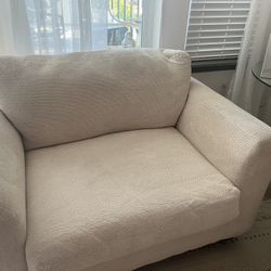 Armchair/ Sofa/ Chair / Beige Color 