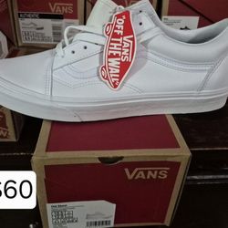 White old skool vans