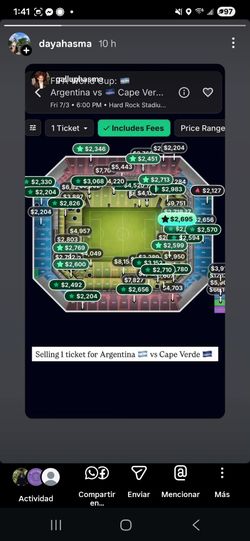 ARGENTINA - Cabo Verde