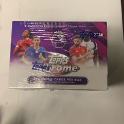 2026 Topps Chrome Soccer Blaster Box 