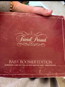 Baby boomer trivial pursuit