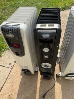 DeLonghi Oil-Filled Radiant Space Heaters – Lot of 3