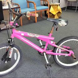 20 inch Next Bicycle with plaid handle bar grips