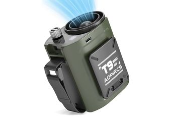 SIX-IN- ONE Power Bank, Flashlight, Neck Fan,Hand Fan, Waist Fan Factory Sealed 