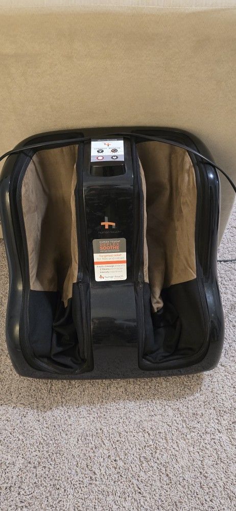 Human Touch Foot & Calf Massager Reflex SOOTHE Tested Working Great