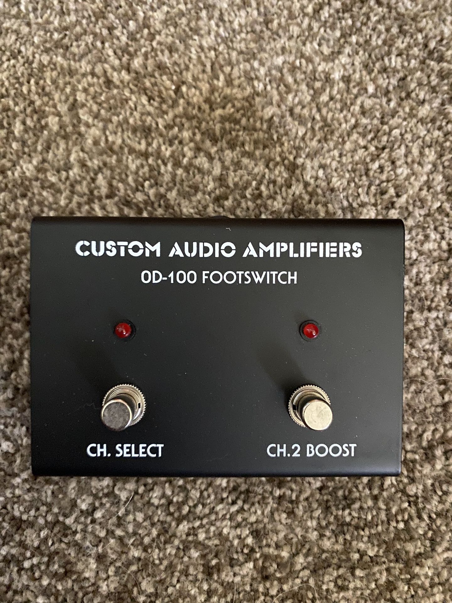 Custom Audio Amplifiers Foot Switch OD100