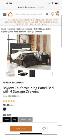 Storage Drawers Bed Frame California King