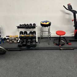 Working Out Equipment