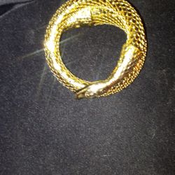 Bracelet Coiled snake 