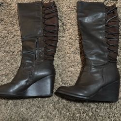 Boots Size 9 Both Pairs For $25